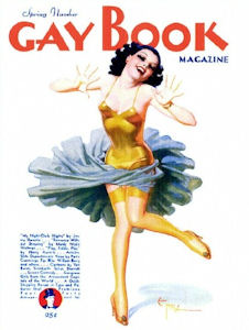 This must be from back when gay meant "homosexual." Gay Book Magazine
